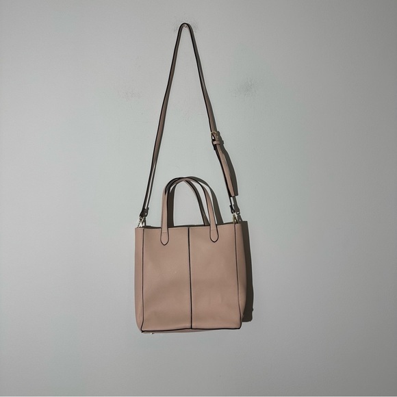 Steve Madden blush tote shoulder and bag inside - Picture 2 of 13